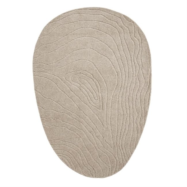 By Boo Vloerkleed Pebble - beige