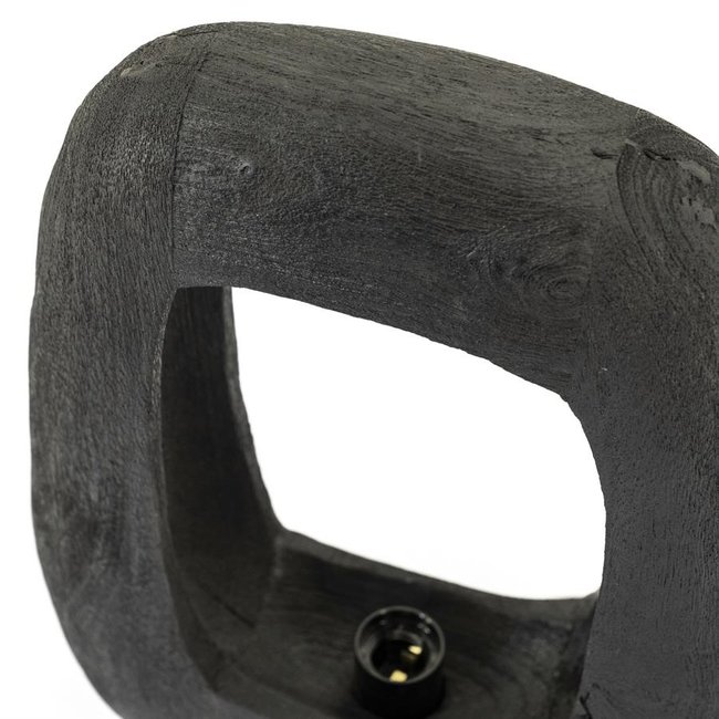 By Boo Tafellamp Gibs groot - zwart