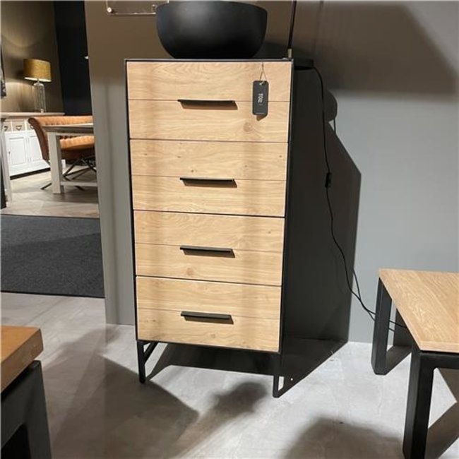 Tower Living Opbergkast Lido 55 cm - 4 lades