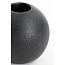 Light en Living Vaas deco Ø20x18,5 cm SKELD rond zwart