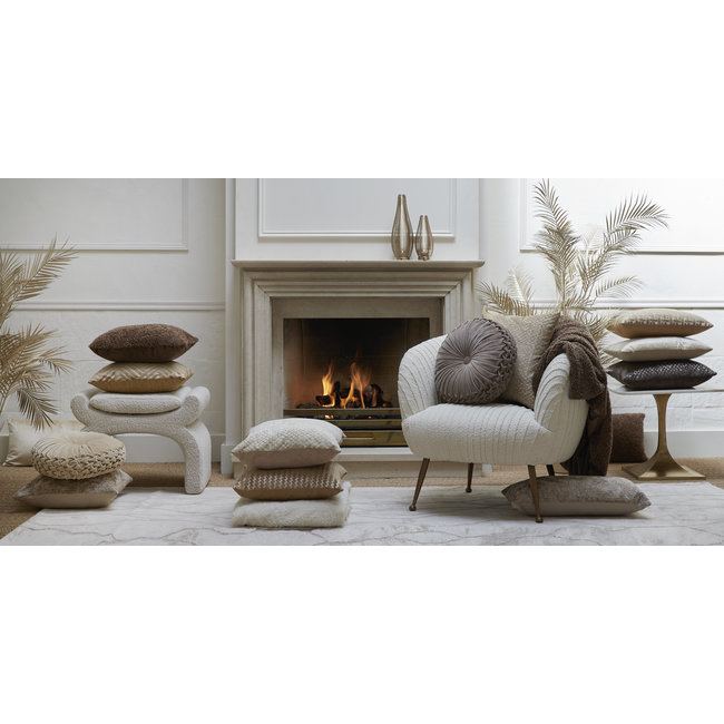 Light en Living Plaid 152x127 cm BODI bruin