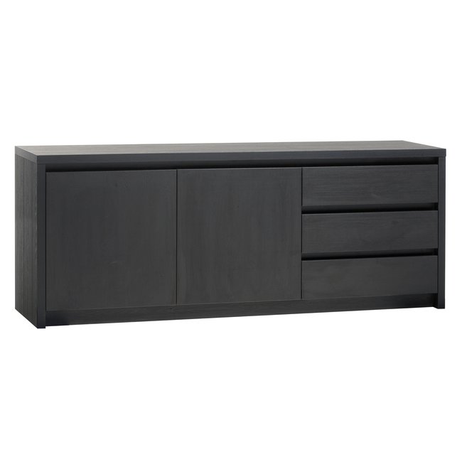 WoonMax Dressoir Milanello 2 deurs / 3 laden 212 cm