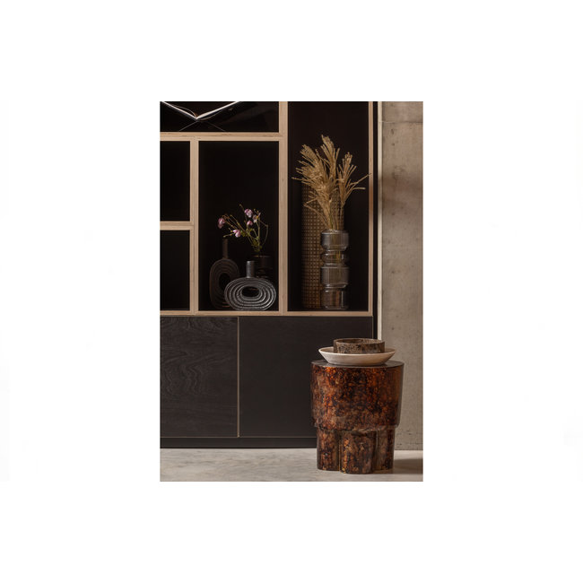 Woood Lyle Vaas Glas Licht Groen 35xØ13cm