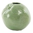 Light en Living Vaas 20,5x19,5x18,5 cm ORANGE  keramiek groen