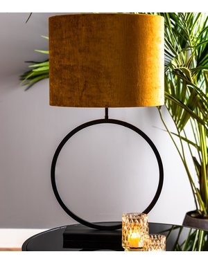 Light & Living Lampvoet 30x12,5x42 cm LIVA mat zwart