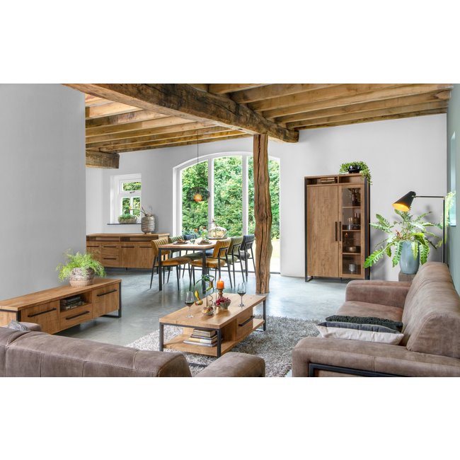 WoonMax Eettafel Carriba Mango - 160 of 200 cm