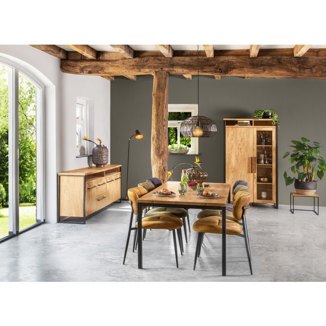 WoonMax Eettafel Carriba Mango - 160 of 200 cm