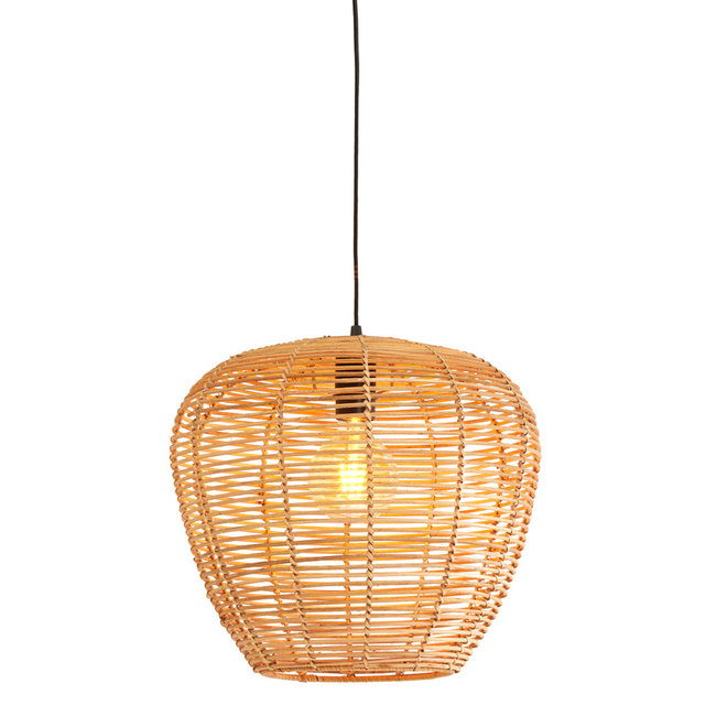 Light en Living Lampenkap Ø38x35 cm LATVIA rotan naturel