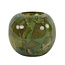 Light en Living Vaas Ø18x15,5 cm BEAUFORT glas groen-donker olijf groen