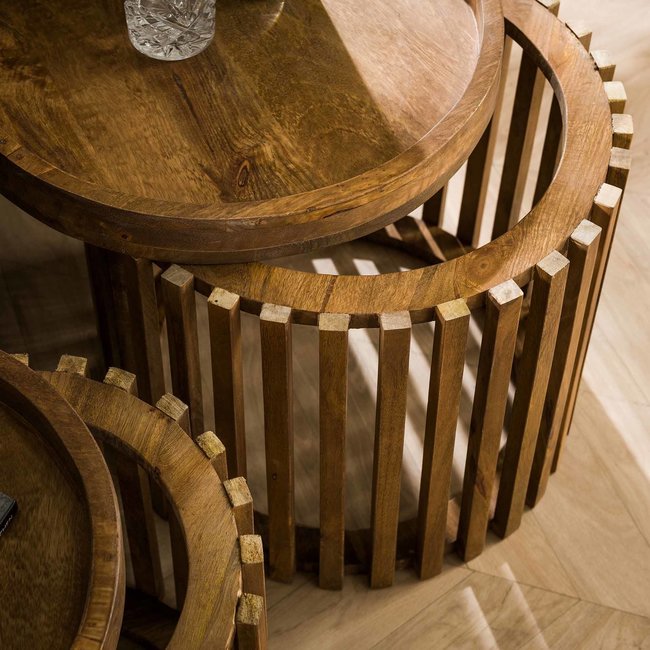 WoonStijl Bijzettafel set van 2 tweak