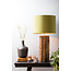 Light en Living Kap cilinder 40-40-30 cm VELOURS olive green