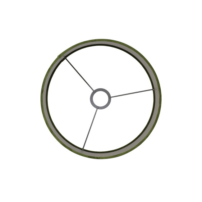 Light en Living Kap cilinder 40-40-30 cm VELOURS olive green