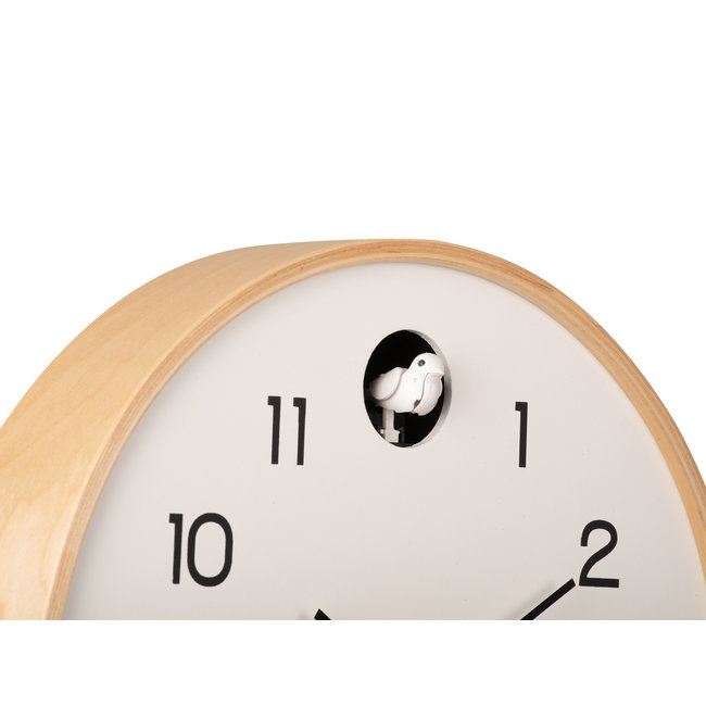 Karlsson Wandklok Natural Cuckoo wit Ø 31.5 cm