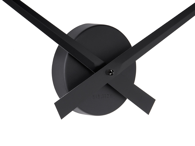 Karlsson wandklok Little Big Time zwart 90cm kopen