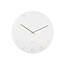 Karlsson Wandklok Charm Engraved Numbers wit Ø 35 cm