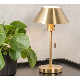 Leitmotiv Tafellamp Office Retro Plated goud