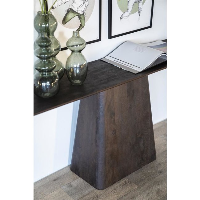 Eleonora Sidetable Aron 180x40 – bruin
