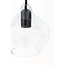 Light en Living Hanglamp 5L 104x20x120 cm RAKEL mat  zwart+helder