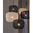 Light & Living Hanglamp Ø40x30 cm PLUMERIA zwart