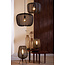 Light en Living Hanglamp Ø40x30 cm PLUMERIA zwart