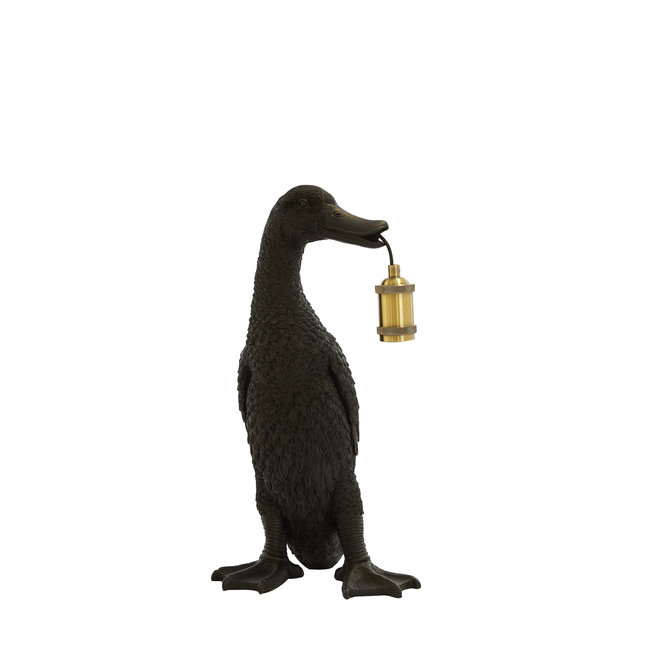 Light en Living Tafellamp 23,5x23x48,5 cm DUCK zwart