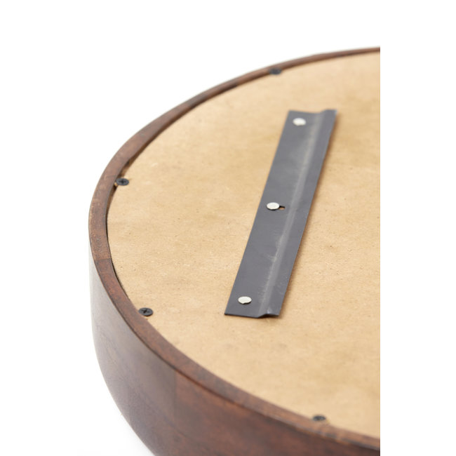 Light en Living Spiegel 55x10x55 cm DENAHI hout  roodbruin