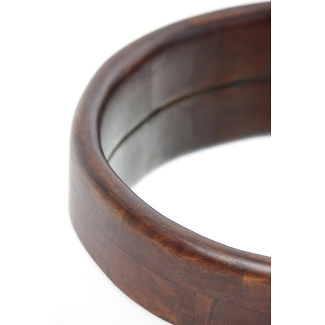 Light en Living Spiegel 55x10x55 cm DENAHI hout  roodbruin