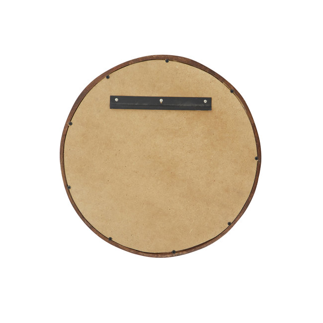 Light en Living Spiegel 80x10x80 cm DENAHI hout  roodbruin