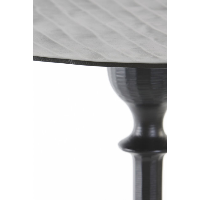 Light en Living Bijzettafel Ø50x60 cm JANNA mat zwart