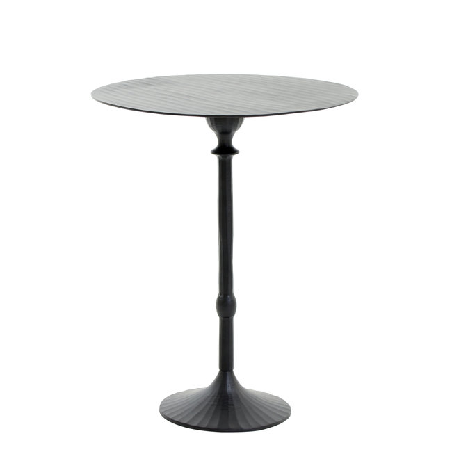 Light en Living Bijzettafel Ø50x60 cm JANNA mat zwart