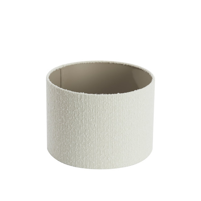 Light en Living Kap cilinder BOLERO wit - Diverse maten