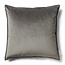 Riviera Maison Kussenhoes Velvet Pillow Grijs 60x60