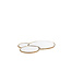 Light & Living Plateau DALENA glas goud - 2 maten