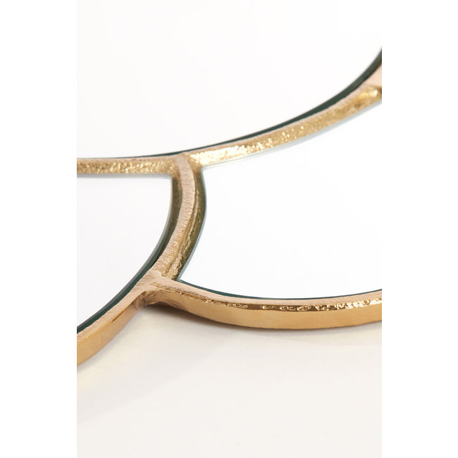 Light en Living Plateau DALENA glas goud - 2 maten