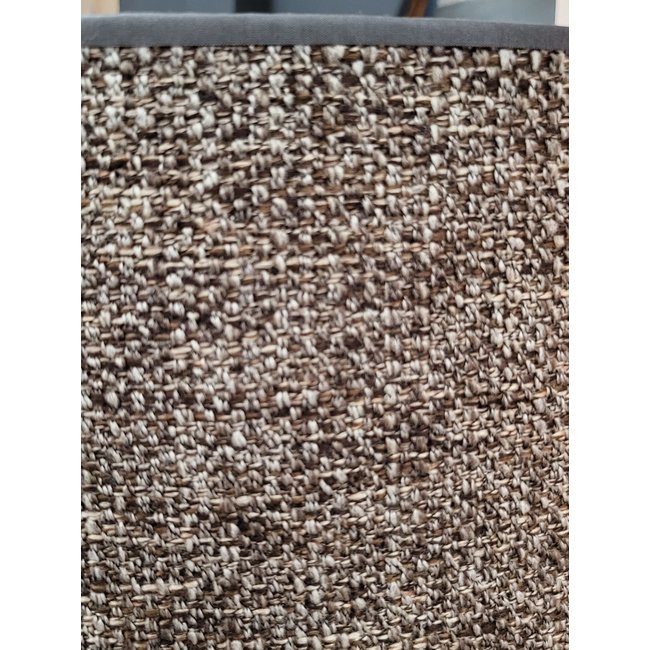 Light en Living Kap cilinder SAVERNA  donker bruin - diverse afmetingen