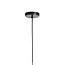 Light en Living Hanglamp Ø30x30 cm SOLLY antiek brons+smoke glas