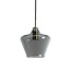 Light en Living Hanglamp Ø30x30 cm SOLLY antiek brons+smoke glas