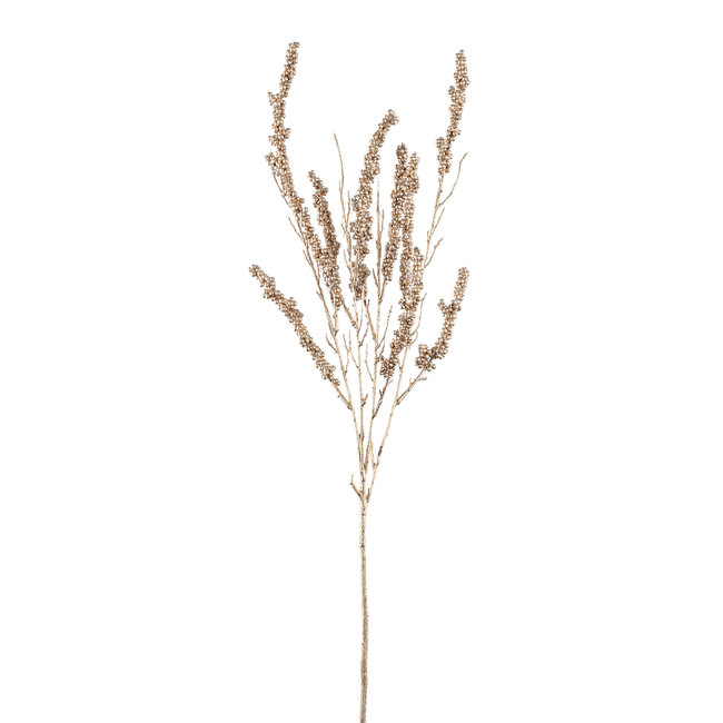 PTMD Kunsttak Berry Plant gold berry spray