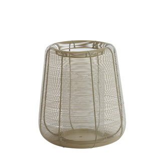 Light en Living Windlicht Ø32x35 cm ADETA mat zand