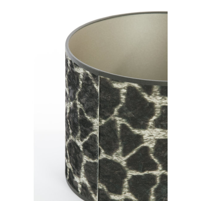 Light en Living Lampenkap cilinder MOSA bruin - Ø 40 cm