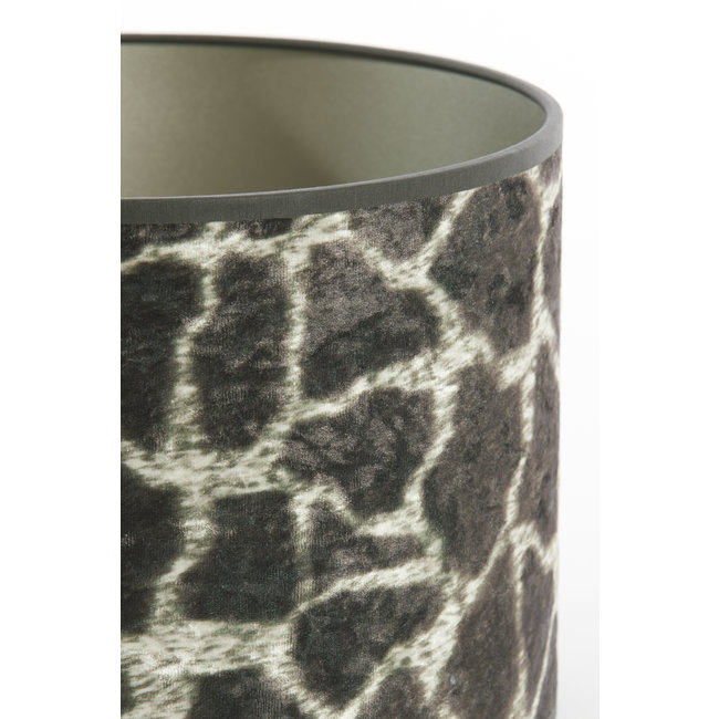 Light en Living Lampenkap cilinder MOSA bruin - Ø 40 cm