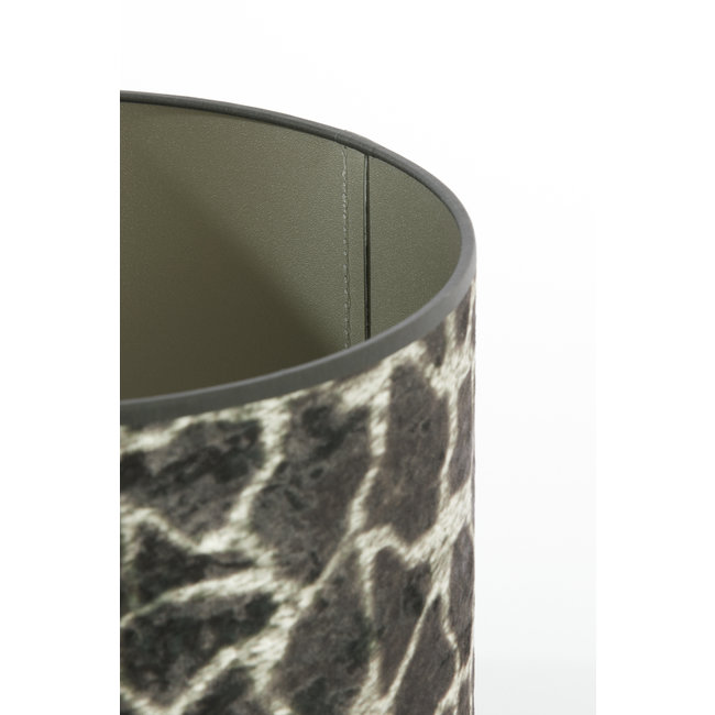 Light en Living Lampenkap cilinder MOSA bruin - Ø 40 cm