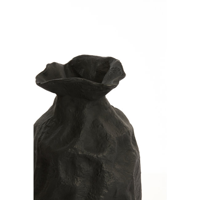 Light en Living Vaas Ø21x31 cm HOLBOX mat zwart