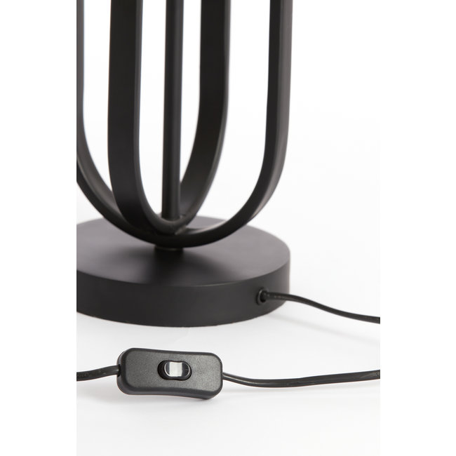 Light en Living Lampvoet Ø16x55 cm ASTER mat zwart