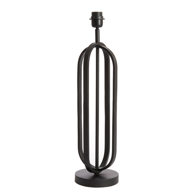Light en Living Lampvoet Ø16x55 cm ASTER mat zwart