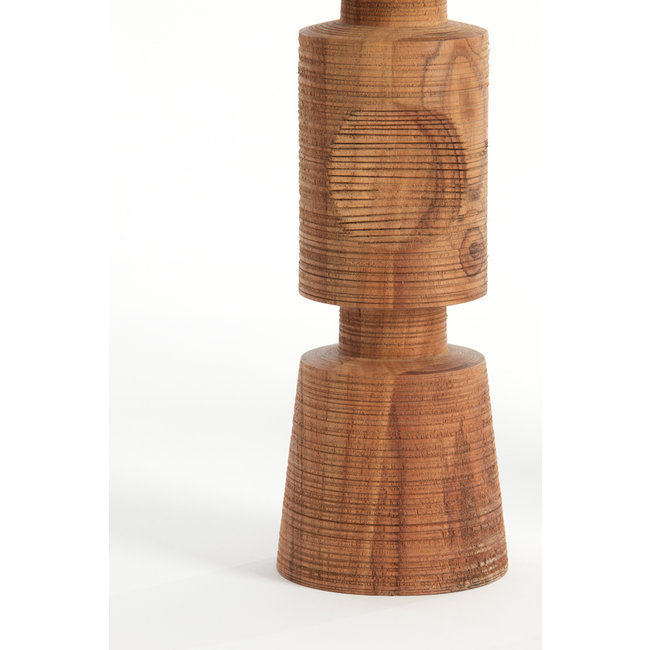 Light en Living Kandelaar EXUMAS hout bruin - 2 maten