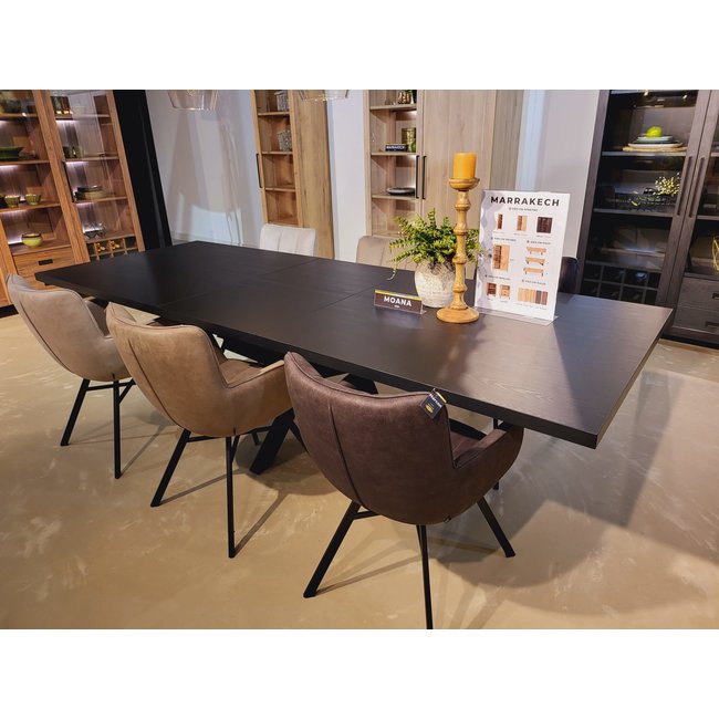 WoonMax Eettafel Moana Lamulux uitschuifbaar - Diverse kleuren en afmetingen