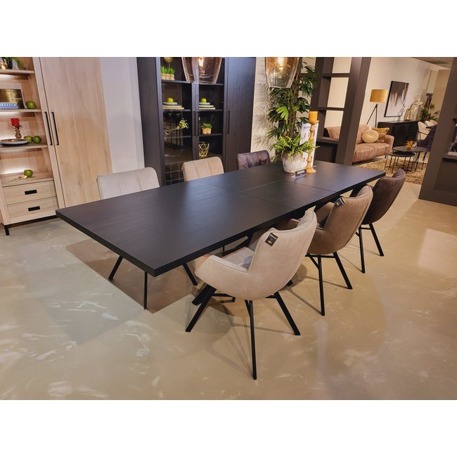 WoonMax Eettafel Moana Lamulux uitschuifbaar - Diverse kleuren en afmetingen