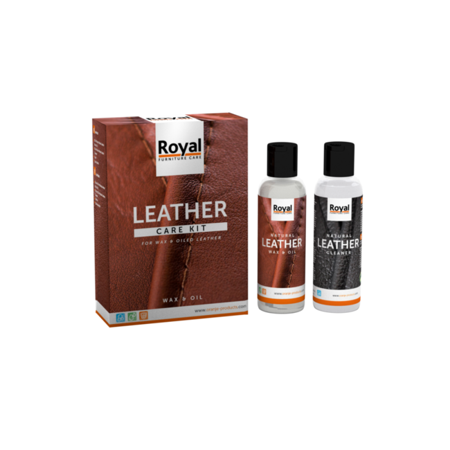 Oranje Leather Care Kit Wax & Oil