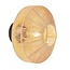 Light en Living Wandlamp Ø31x31 cm LYRA naturel+mat  zwart